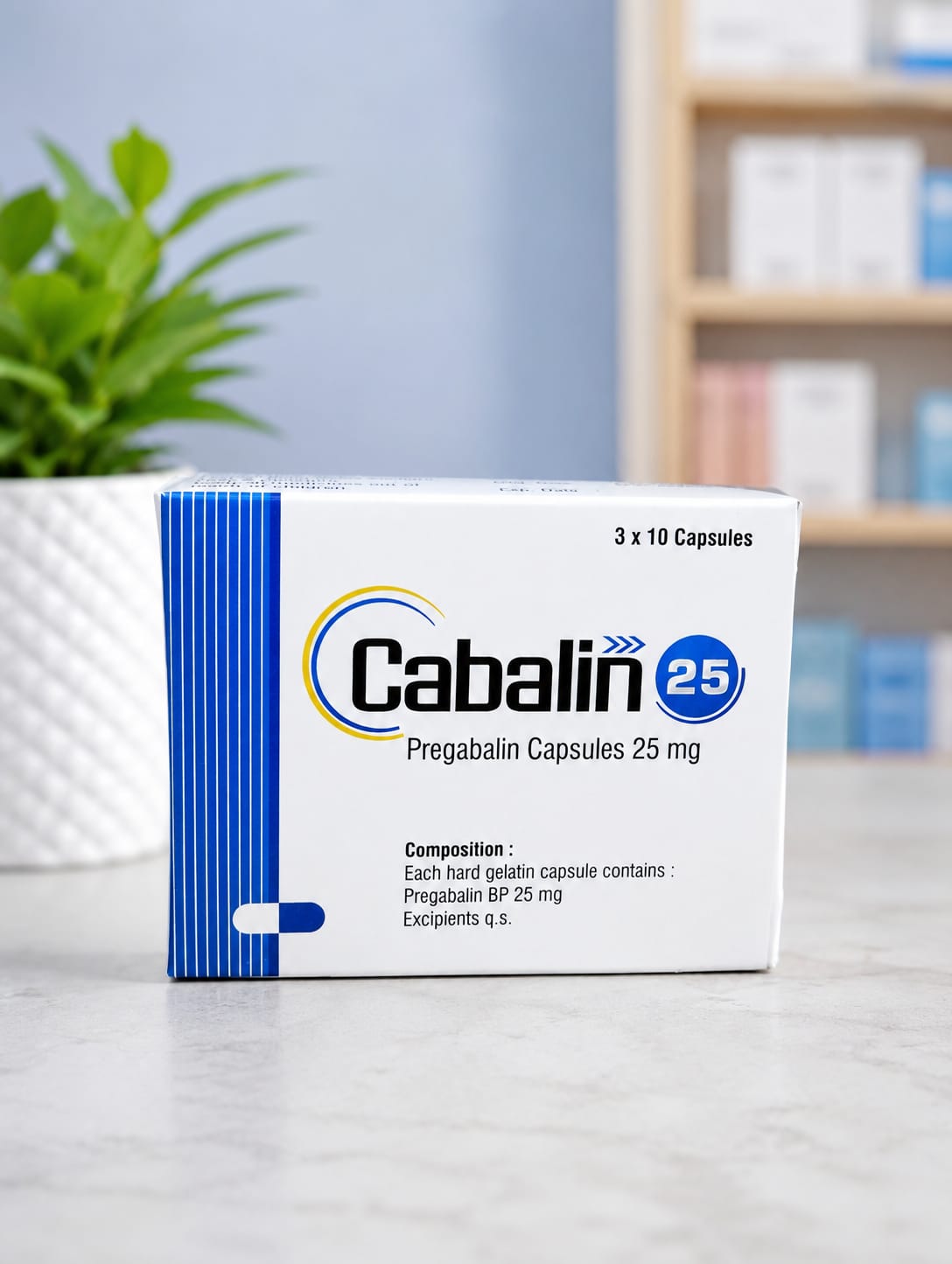 CABALIN 25 CAPS 30S